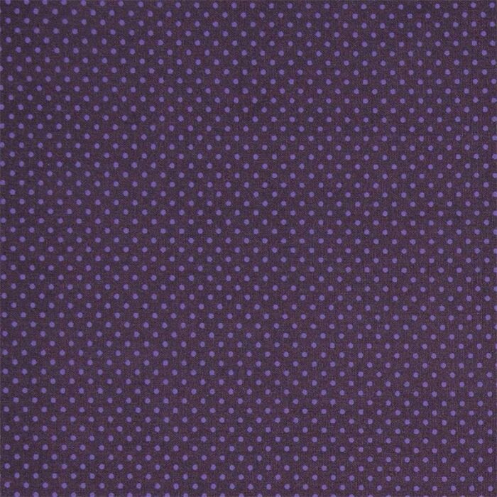 Au Maison Stoff Dots Plum/purple