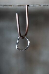 Merchant & Mills D-Ring silber, 10 mm