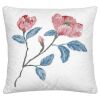 Greengate Quilt-Kissenh&uuml;lle Magnolia white w/embroidery 40 x 40 cm