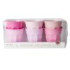 Rice Melamin Becher - Set medium 50 Shades of Pink, 6er Set