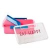 Rice Plastik Lunchbox Eat Happy