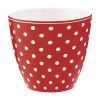 Greengate Latte Cup Spot red
