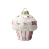 Greengate Weihnachtbaumschmuck Cupcake pale pink