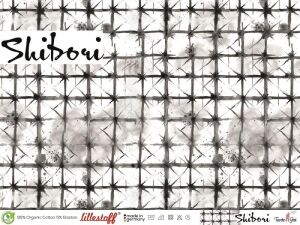 Lillestoff Sommersweat-Stoff Shibori