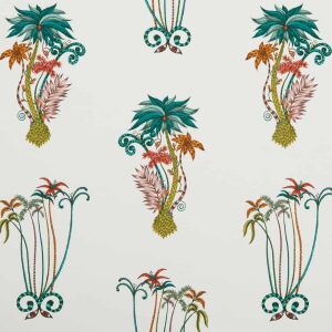 Emma J Shipley Baumwoll-Stoff Jungle palms jungle