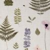 Clarke &amp; Clarke Leinen-Stoff Herbarium blush/natural