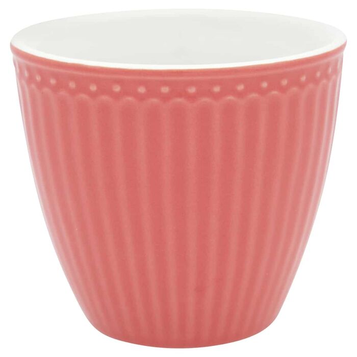 Greengate Latte Cup Alice coral