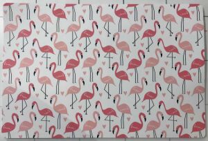 Tischset Pink Flamingos