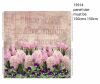 Stenzo Jersey Stoff Blumengarten, Rapport 150 cm