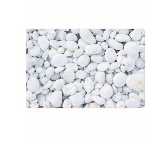 Tischset White Pebbles