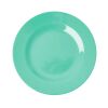 Rice Melamin Dinner - Teller rund emerald green