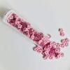 G&uuml;termann creativ Glasperlen Flower beads rosa