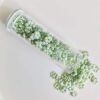 G&uuml;termann creativ Glasperlen Flower beads gr&uuml;n