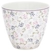 Greengate Latte Cup Ginny white