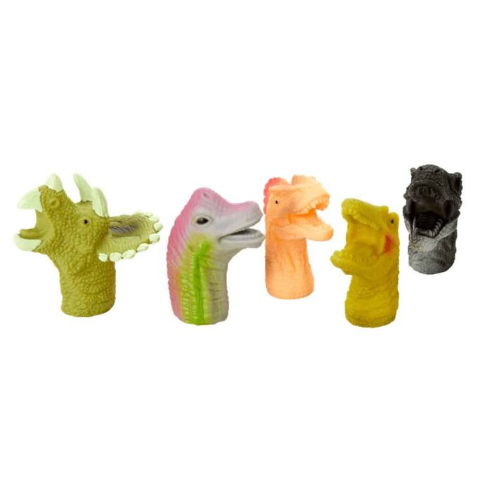 Rice Gummi-Fingerpuppen Dinosaurier 5er Set