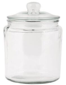 IB Laursen Glas mit Glasdeckel, 900ml