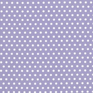 HeiQ Viroblock&reg; C. Pauli Baumwollstoff kleine Punkte lavender aura/white