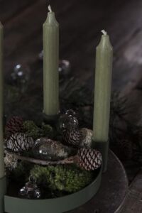 IB Laursen Weihnachtskugeln mini rhododendron, 8er Set