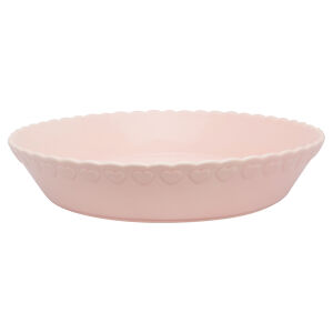 Greengate Pie dish Penny pale pink