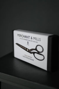 Merchant &amp; Mills Stoffschere Xylan Matt Schwarz, 20cm
