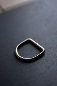 Merchant & Mills D-Ring Gigant silber, 5cm