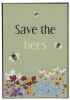 IB Laursen Metallschild Save the bees
