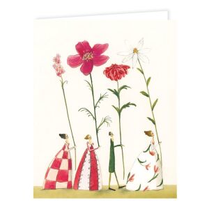 Grätz Mini-Doppelkärtchen mit Kuvert Blumenträger