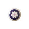 Aspegren M&ouml;belknopf / Knauf Solid Mini Flower Lilac
