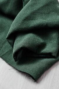 Meet MILK Tencel Mara Linen Blend, deep green