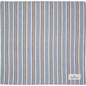 Greengate Tischdecke Ivah stripe blue, 145 x 250 cm