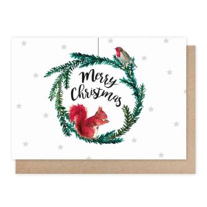 Grätz Doppelkarte mit Kuvert Merry Christmas
