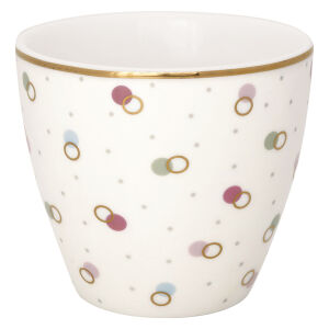 Greengate Latte Cup Kylie white