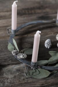 IB Laursen Adventkerzenhalter für dünne Kerzen,...