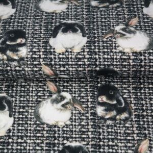 Stenzo Jersey Rabbit Knit, black