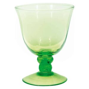 Greengate Weinglas grün, medium