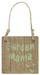 IB Laursen Holzschild Garden Mama