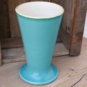 Gr&uuml;n &amp; Form Vase 20cm, t&uuml;rkis