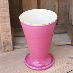 Grün & Form Vase 17cm, pink