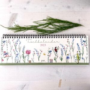 Grätz Tischkalender Blumen 2023
