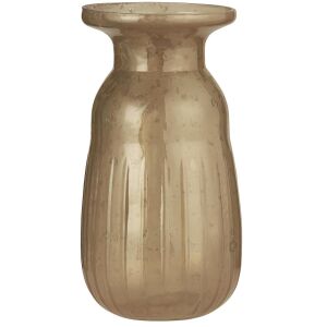IB Laursen Vase für Hyazinthen pebbled glas, honey