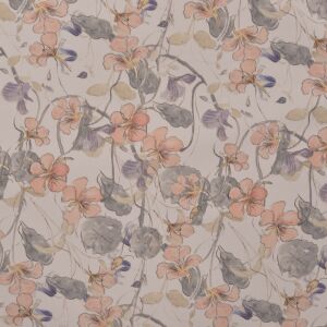 Softshell Stoff Painted Flower, offwhite