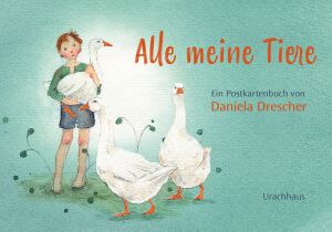 Daniela Drescher Postkartenbuch Alle meine Tiere