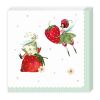 Gr&auml;tz Papier-Servietten klein Erdbeeren