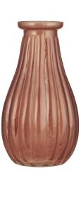 IB Laursen Vase Anemone gerillt, rot