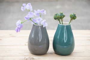 Grün & Form Vase 19cm, taupe