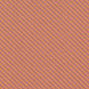 Au Maison Stoff Diagonal Stripe orange