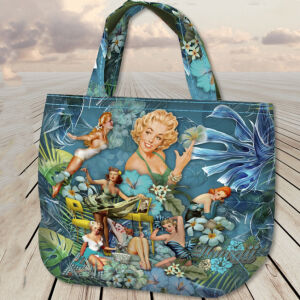 Stenzo Canvas Stoff, Marilyn Style, Rapport Tasche