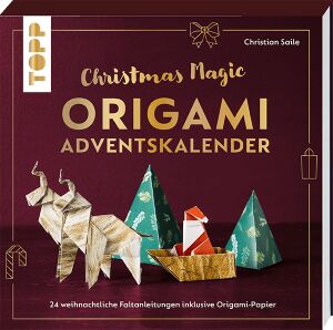 Topp Buch Adventskalender Origami Christmas Magic