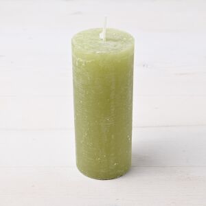 Grün & Form Kerze Höhe 12 cm, olive