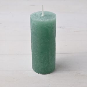 Grün & Form Kerze Höhe 12 cm, grün